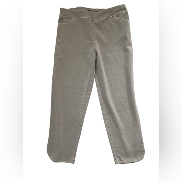 Soft surroundings Straight Leg Ankle pull on pants size L , NWT - Picture 1 of 5